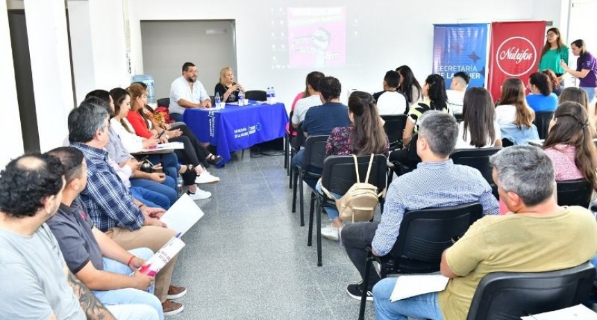 Personal de Nutrifor fue capacitado en la temática de la Ley Micaela