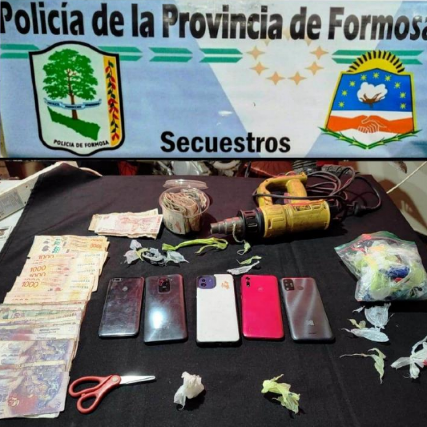 Anularon punto de ventas drogas en el barrio Incone