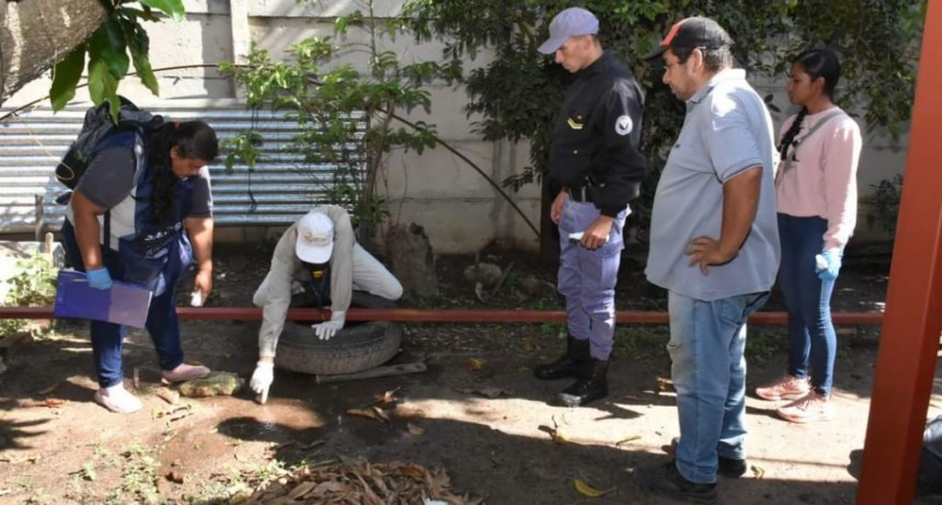 Reiteraron a los vecinos la importancia de acentuar la prevención del dengue luego de las lluvias