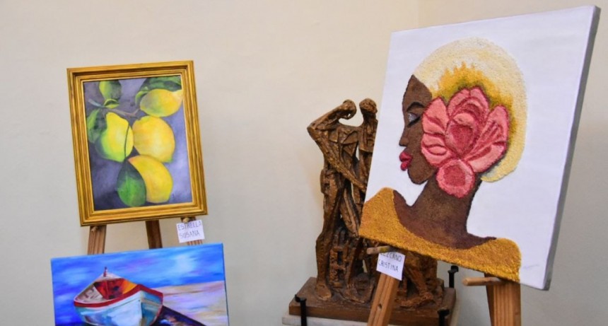 Con 15 trabajos, el Taller de Titina está exponiendo en el Museo Duffard