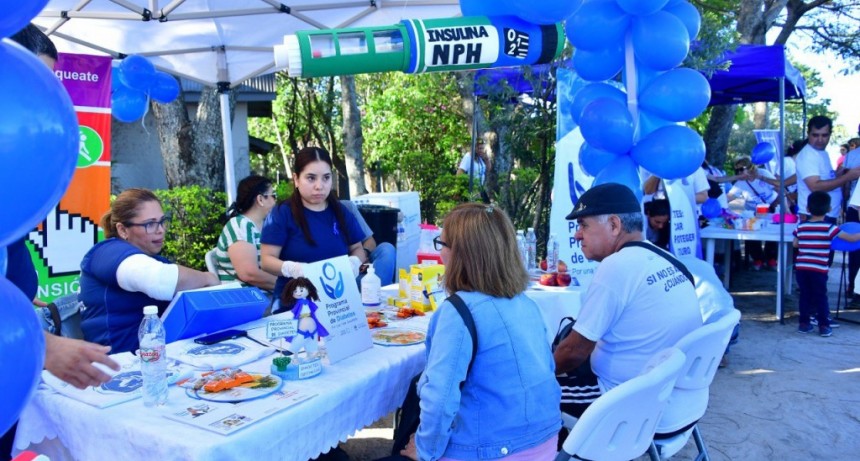 El Programa Provincial de Diabetes trabaja todo el año en la prevención y concientización de la enfermedad