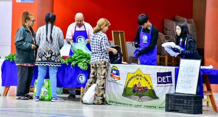 Destacan la participación de estudiantes secundarios en las ferias del PAIPPA