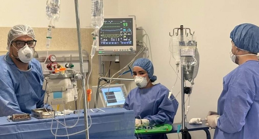 Por primera vez en el Hospital Interdistrital Evita se llevó a cabo la colocación de un catéter de Swan–Ganz