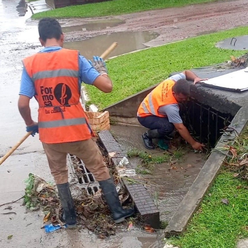 Rápida respuesta del municipio ante las copiosas precipitaciones de la madrugada del jueves
