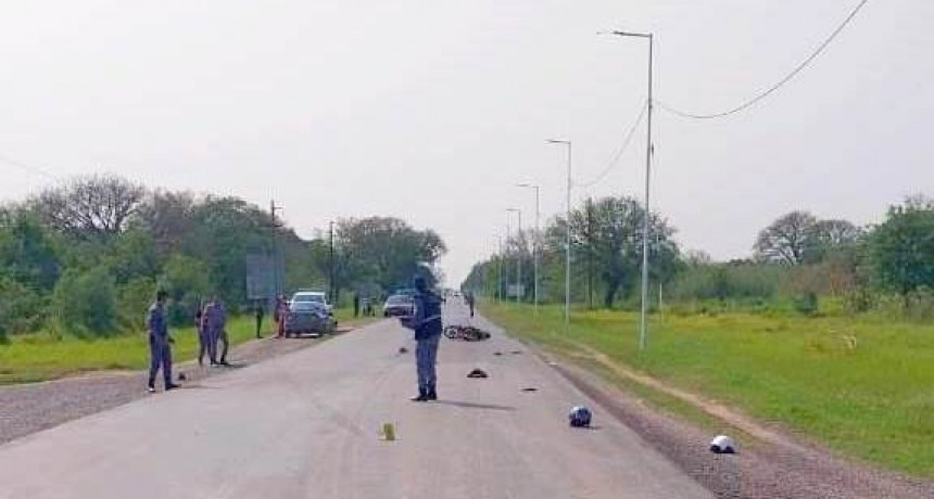 Un hombre falleció tras protagonizar un siniestro vial en la Ruta Nacional 86