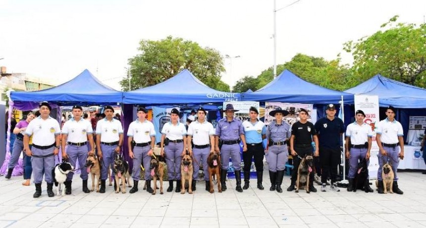 Expo Policial 2023 en la Plaza San Martín