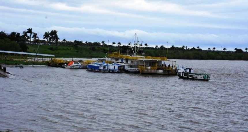 Debido a las lluvias de los últimos días, se registró un aumento del nivel del río Paraguay