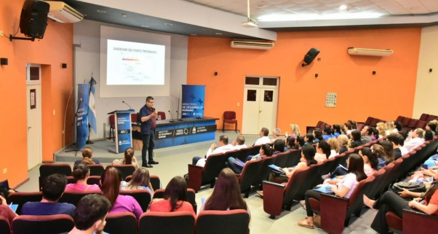 Equipos de salud de la provincia participaron este jueves de la Jornada del Prematuro