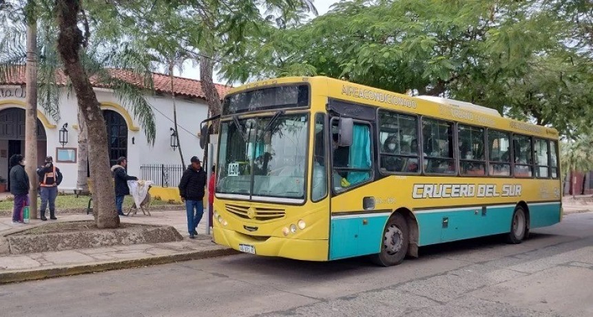 El transporte público de pasajeros será gratuito este domingo de elecciones