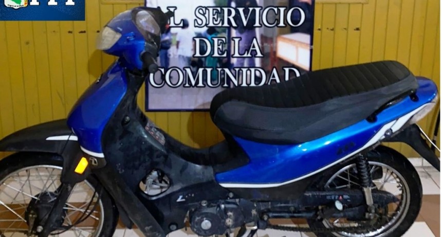 Tres motocicletas fueron recuperadas tras un importante trabajo investigativo