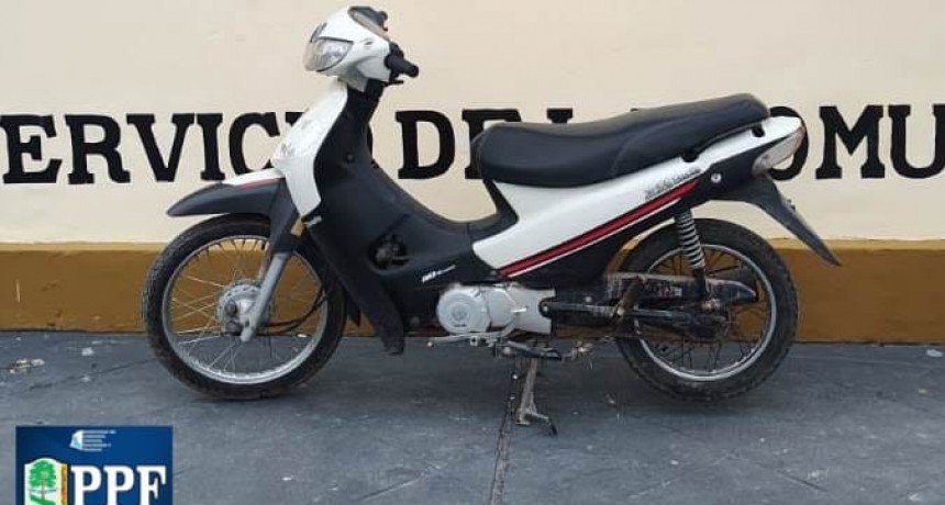 Tras exhaustivo trabajo de investigación, la Policía recuperó tres motocicletas