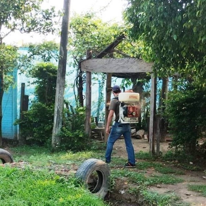 Tres Lagunas: Se intensifican las acciones contra el dengue en los distintos barrios