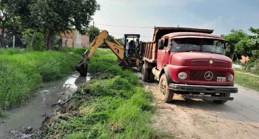 Múltiple accionar del municipio para el mantenimiento del drenaje urbano