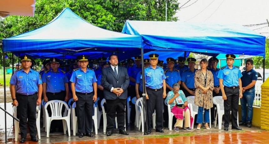 Emotiva ceremonia a 13 años del fallecimiento del Subcomisario Eber Falcón