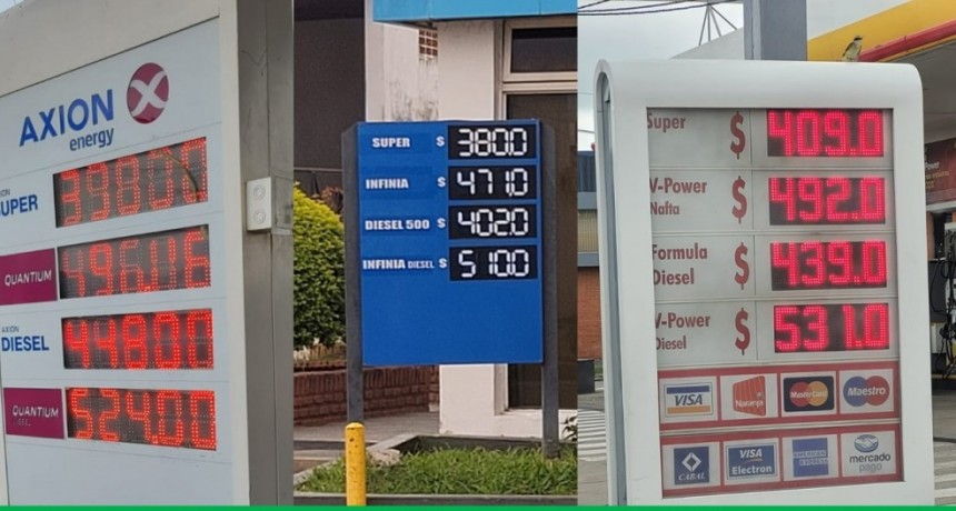 Todos los combustibles aumentaron entre un 12 y 13 por ciento en la ciudad de Formosa