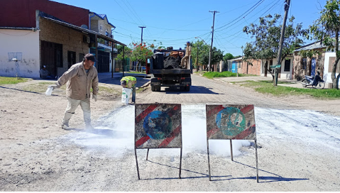 Diversas tareas marcaron una activa jornada en la agenda comunal