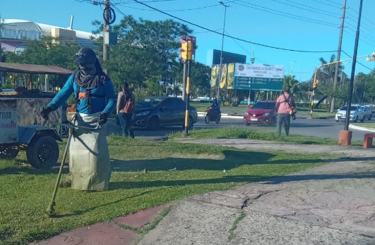 El municipio capitalino acentuó el mantenimiento y hermoseo de espacios públicos