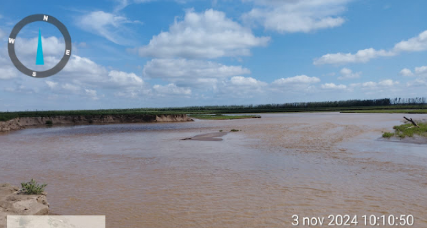 El río Pilcomayo abastece de agua a unos 250 mil habitantes en suelo formoseño
