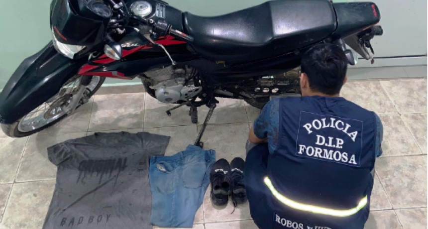 Rápida investigación policial permitió detener a un arrebatador en San Agustín