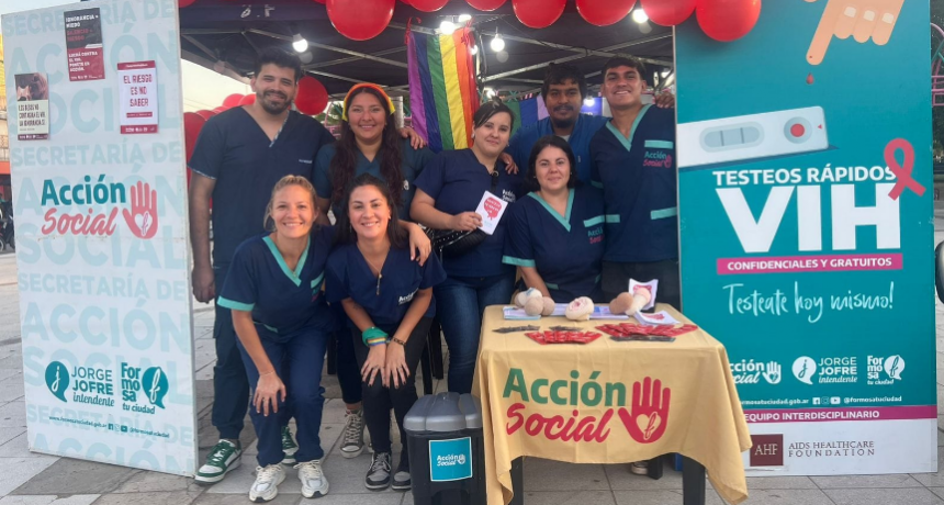 ACCIÓN SOCIAL DE LA MUNICIPALIDAD REALIZÓ TESTEOS Y ACTIVIDADES DE PROMOCIÓN
