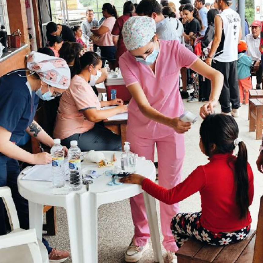 Fueron superadas las dos mil prestaciones de salud en la comunidad originaria Colonia Muñiz