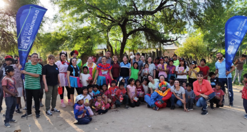 El Gobierno de Formosa fortalece el tejido comunitario en Ingeniero Juárez con acciones interdisciplinarias