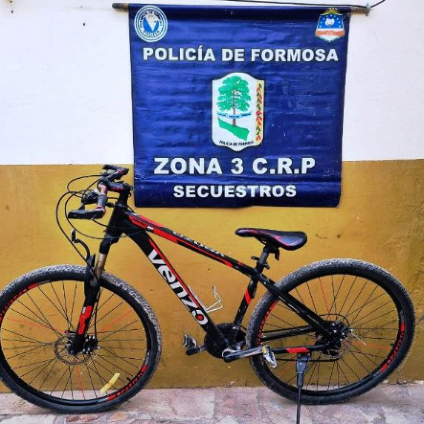 Recuperaron dos motos, una bici y detuvieron a un sujeto durante procedimientos policiales
