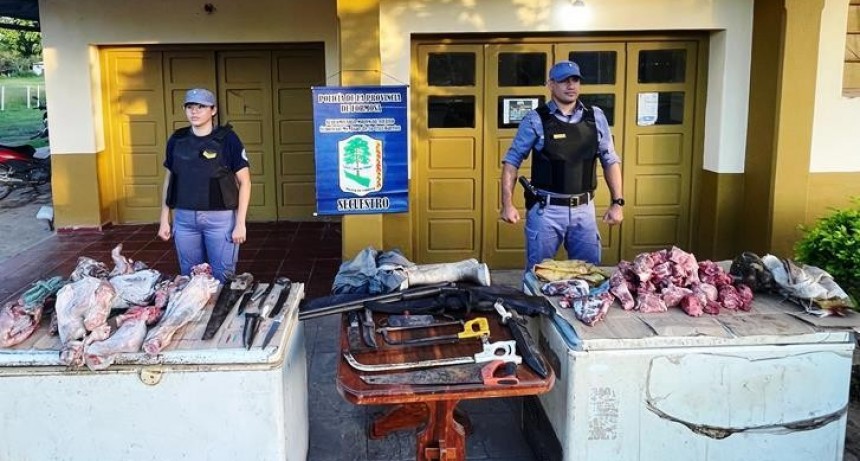 Detuvieron a dos hombres y una mujer por “Abigeato Calificado”