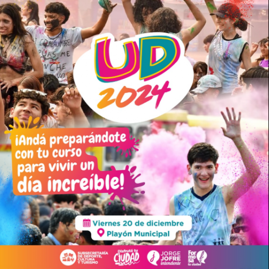 Ya nos vamos preparando para el UD 2024