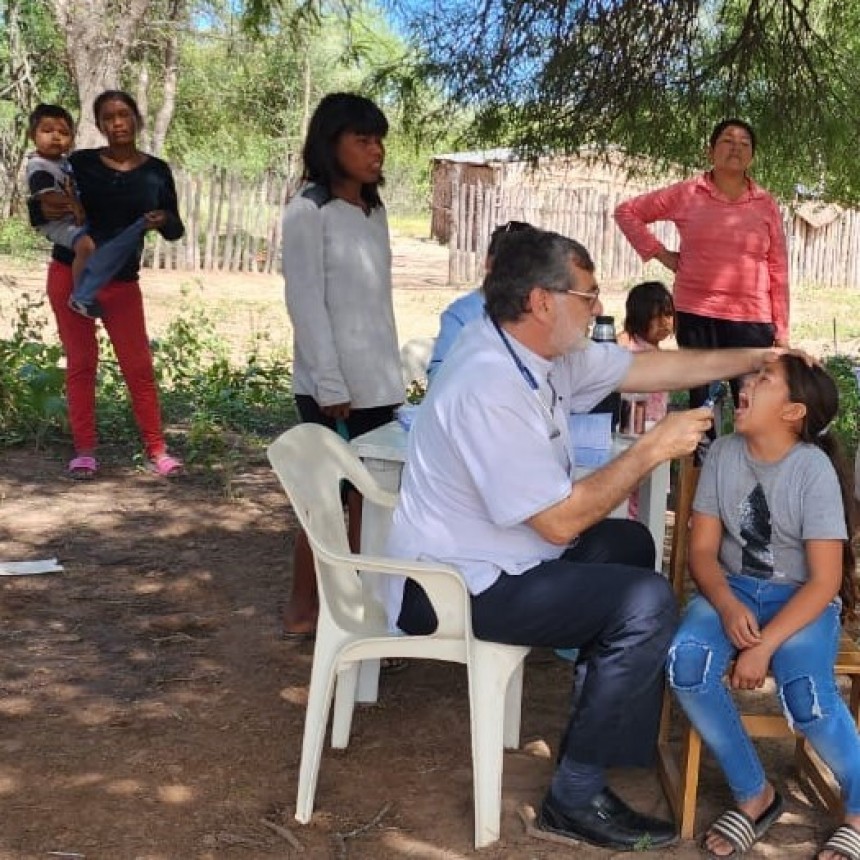 Renovaron atenciones integrales de salud en la comunidad originaria Pencolé