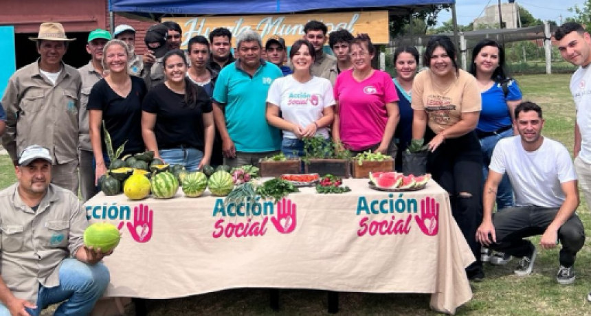 Cierre de año de la Huerta Municipal
