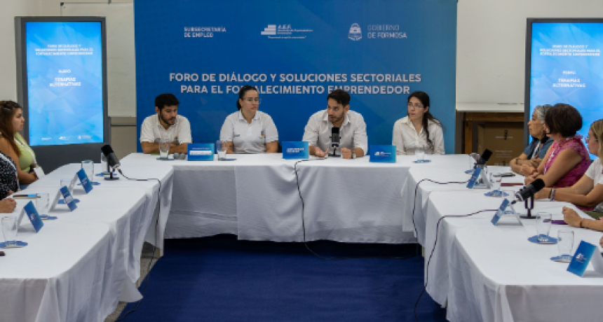 Se inauguró el “Foro de diálogo y soluciones sectoriales para el fortalecimiento emprendedor”
