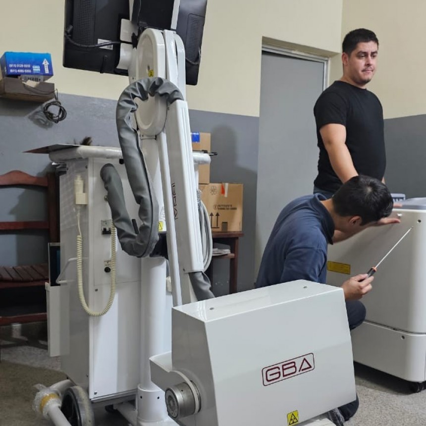 El Hospital de General Belgrano recibió nuevos equipos para el servicio de diagnóstico por imagen