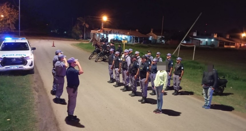 Se refuerzan los operativos en los diferentes barrios de la ciudad