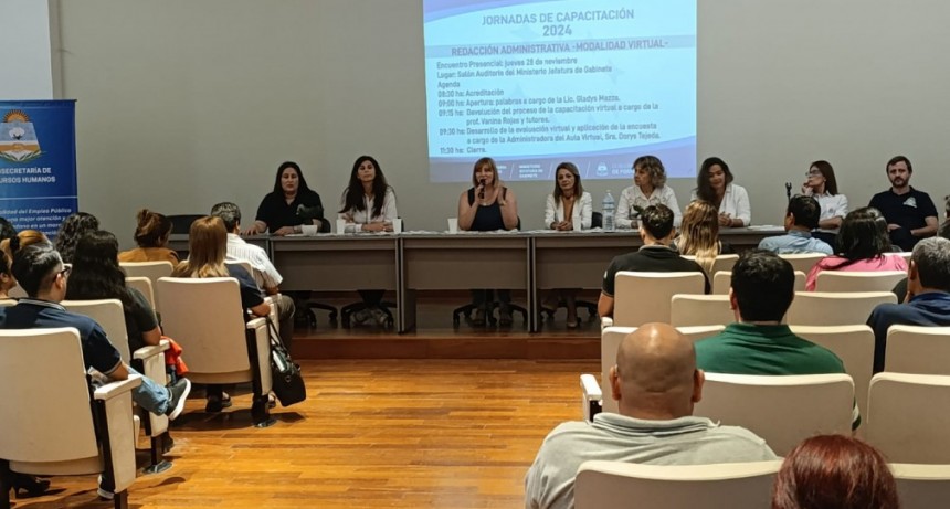 Recursos Humanos finalizó la capacitación en redacción administrativa