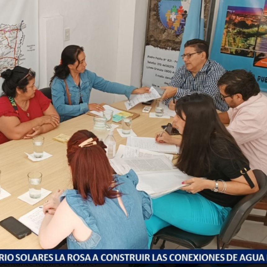 Se intimo a propietarios del loteamiento del barrio Solares La Rosa a construir las conexiones de agua potrable y energía eléctrica