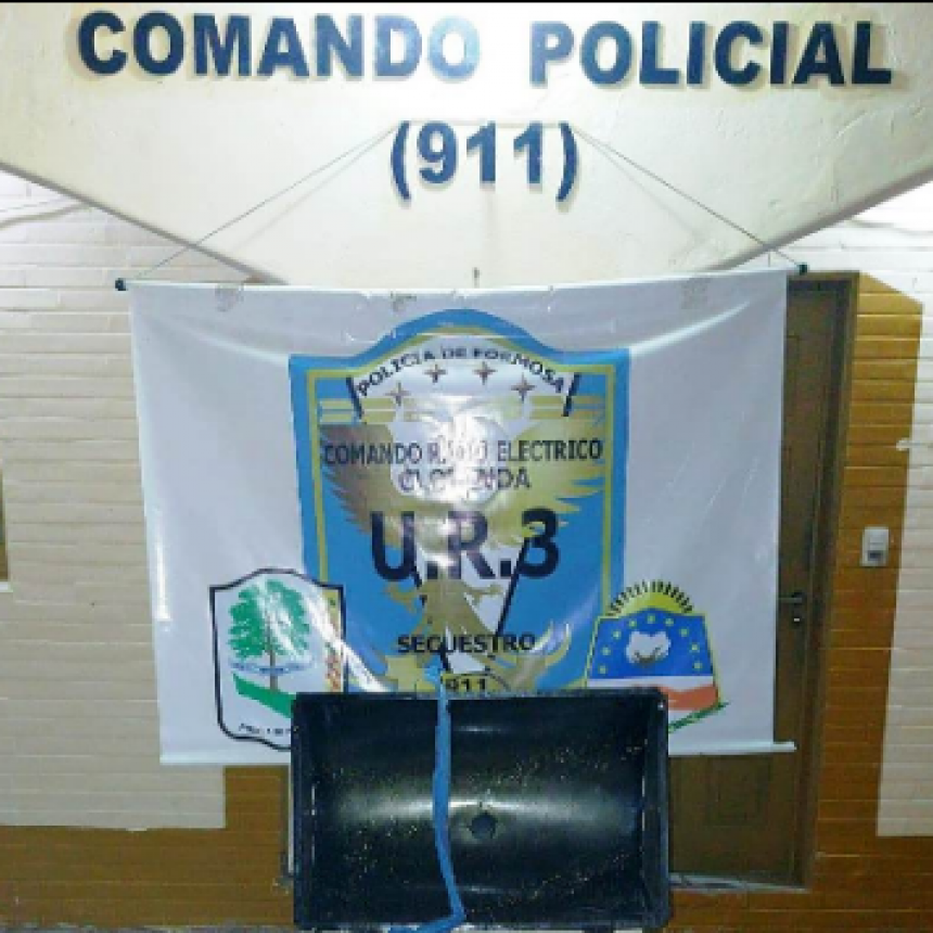 Clorinda: La policía evitó la sustracción de un parrillero del barrio 25 de Mayo