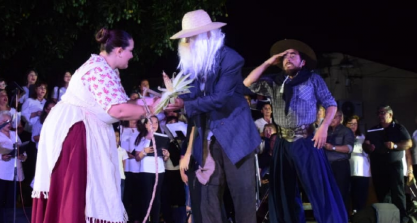 Con un importante marco de público se puso en escena “Cantocuentos de mitos y leyendas guaraníes”