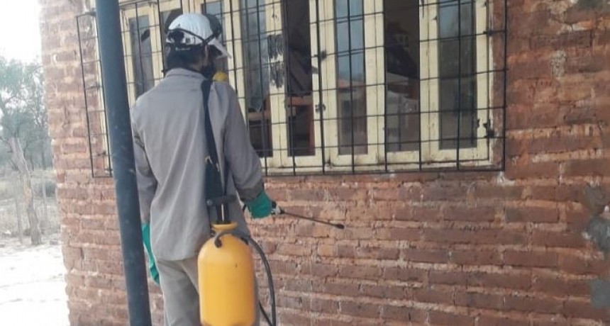 Amplio trabajo contra el Chagas en el Departamento Ramón Lista