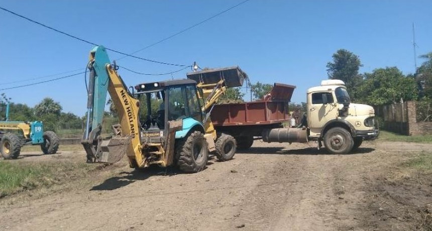 La Municipalidad encara trabajos en diferentes barrios de la ciudad
