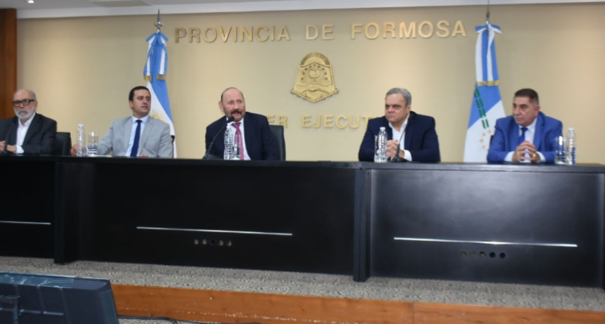 Insfrán aseguró que “nada se hace al azar en Formosa” en la presentación del proyecto de la empresa brasilera