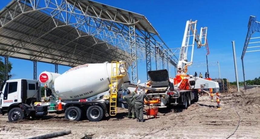 Con mano de obra formoseña avanza la construcción de la planta biosiderúrgica