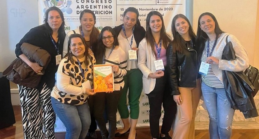La primera guía de nutrición de la salud pública provincial fue distinguida en el XXII Congreso Argentino de Nutrición 2023