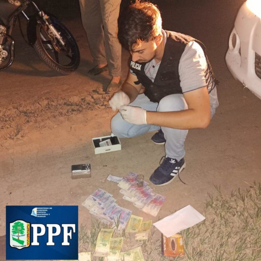 Dos “Dealers” fueron detenidos con marihuana en Pirané