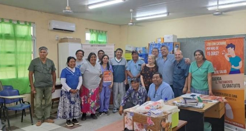 En el Hospital de El Potrillo se desarrolló un taller de capacitación sobre tuberculosis