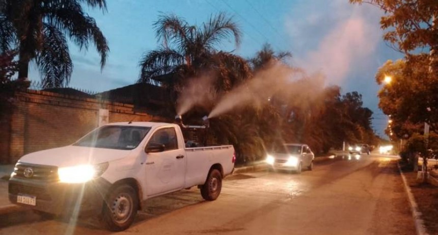 Activos trabajos contra el dengue en toda la provincia