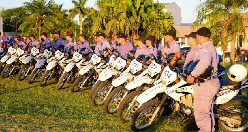 Un hombre fue detenido al intentar lesionar a un efectivo y dañar una motocicleta policial