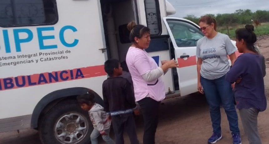 El centro de salud Humberto Da Pratto lleva adelante el control domiciliario de pacientes con distintas afecciones