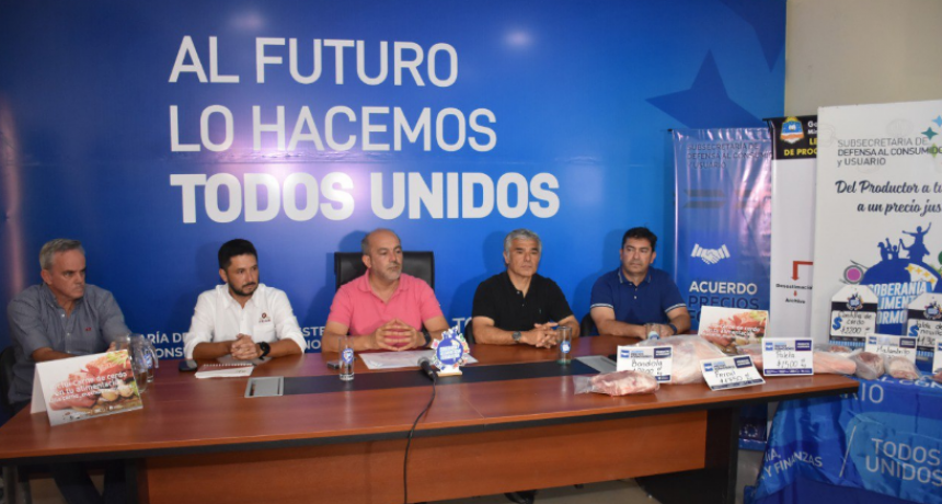 Firmaron un acuerdo de precios para cortes cárnicos navideños