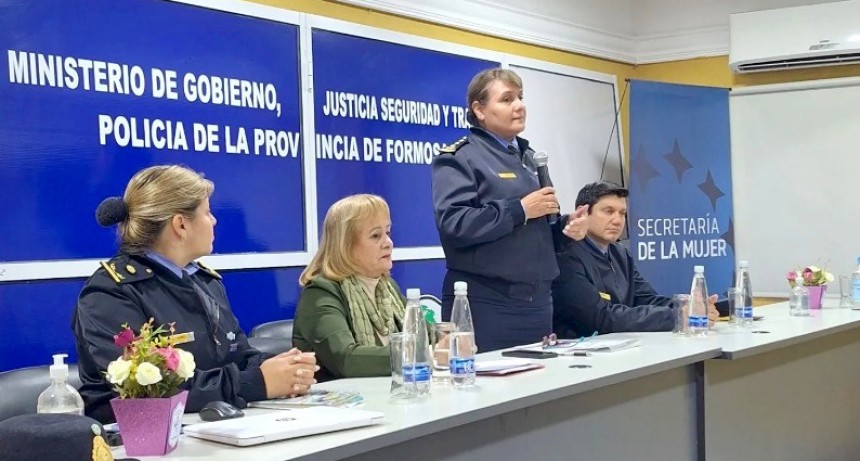 García brindó detalle del trabajo realizado en la Secretaría de la Mujer